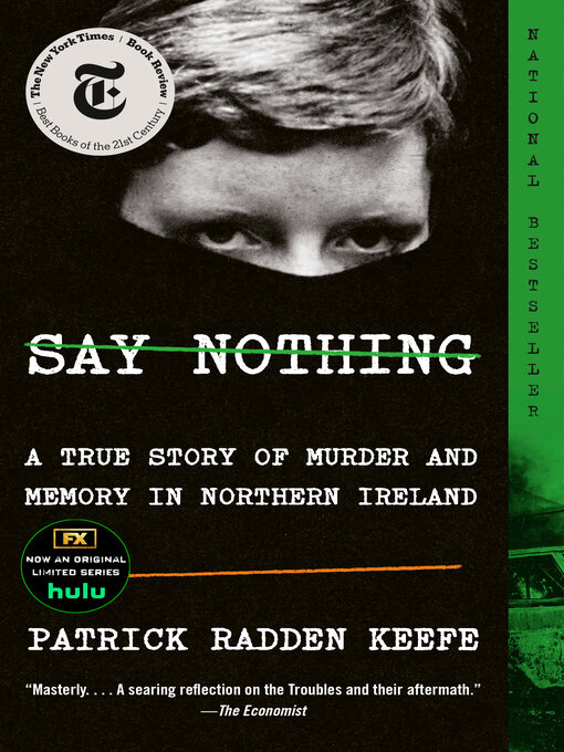 Title details for Say Nothing by Patrick Radden Keefe - Available